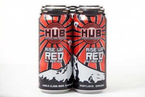 Rise Up Red by Hopworks Urban Brewery in Portland, Oregon. Image by Tim LaBarge