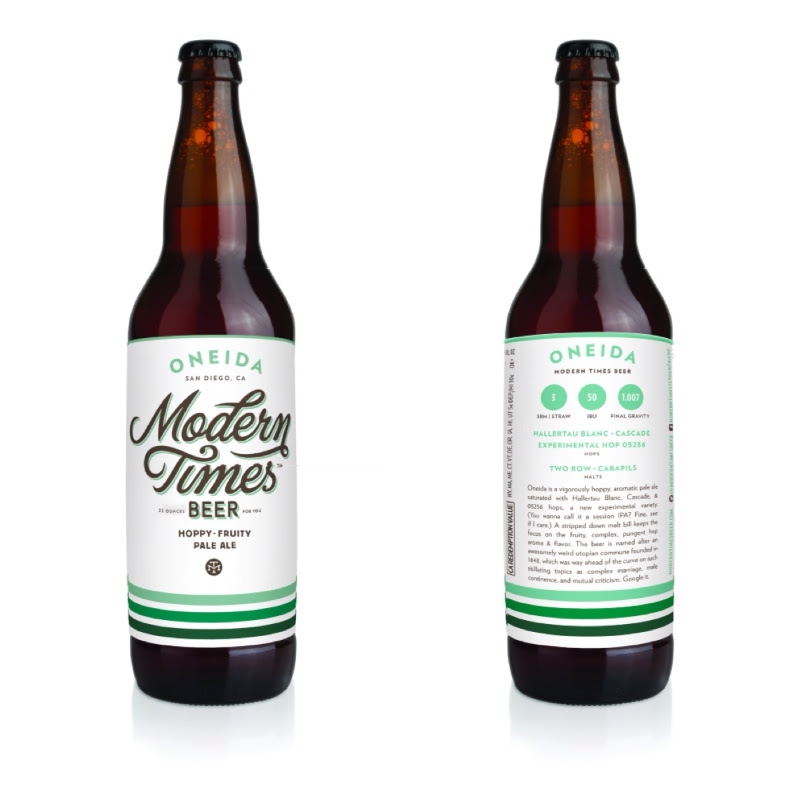 Modern Times Beer Bottles Oneida Brewbound
