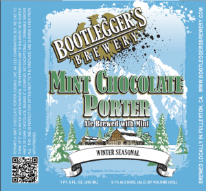 bootleggers mint chocolate